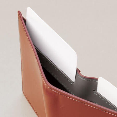 Delicate leather wallet